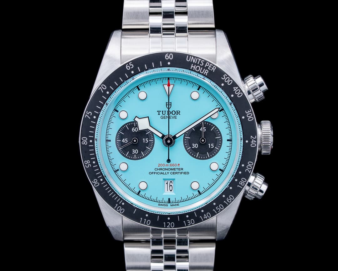 Tudor 79360N Black Bay Chrono Flamingo SS Blue Dial 2025