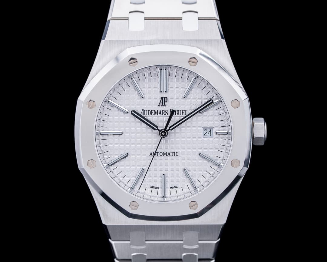 Audemars Piguet 15403IP Royal Oak QE II Cup 2017 TI / PT Silver Dial UNWORN