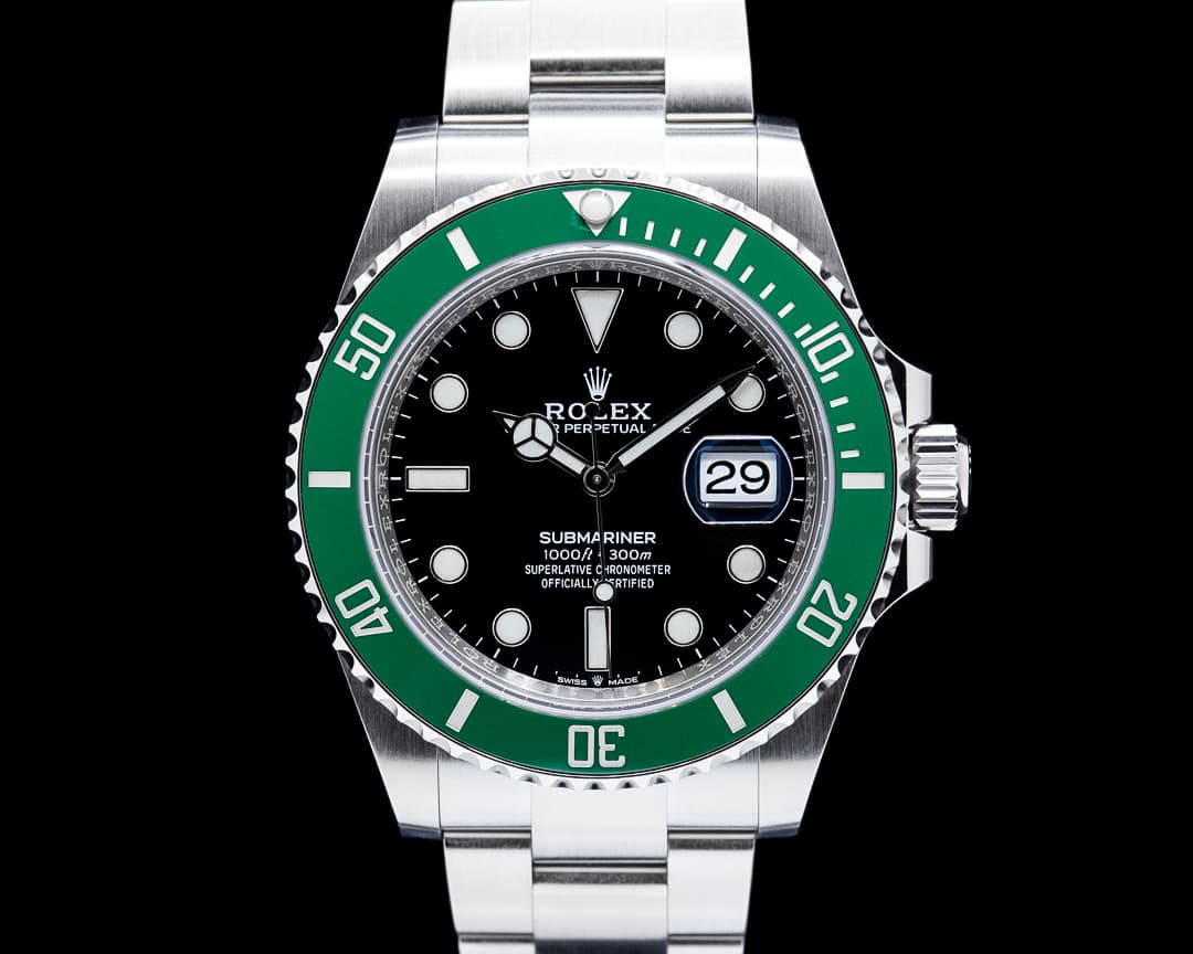 Image of Rolex 126610LV Submariner Date "Starbucks" SS Black Dial