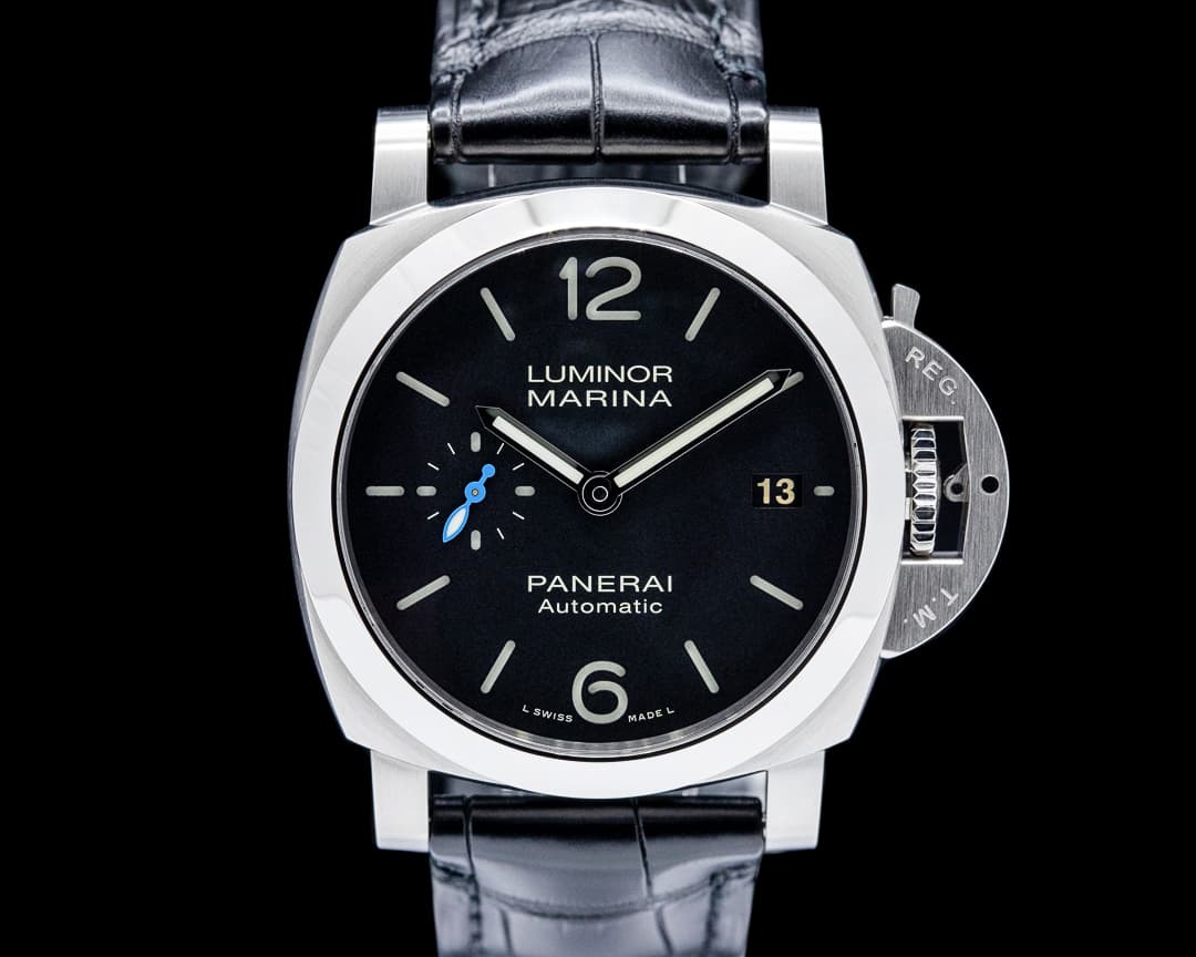 Panerai PAM01372 Luminor Quaranta SS Black Dial 2024 LIMITED