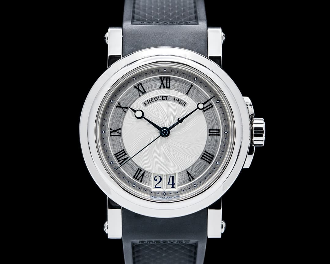 Breguet 5817ST Marine Automatic SS Silver Dial