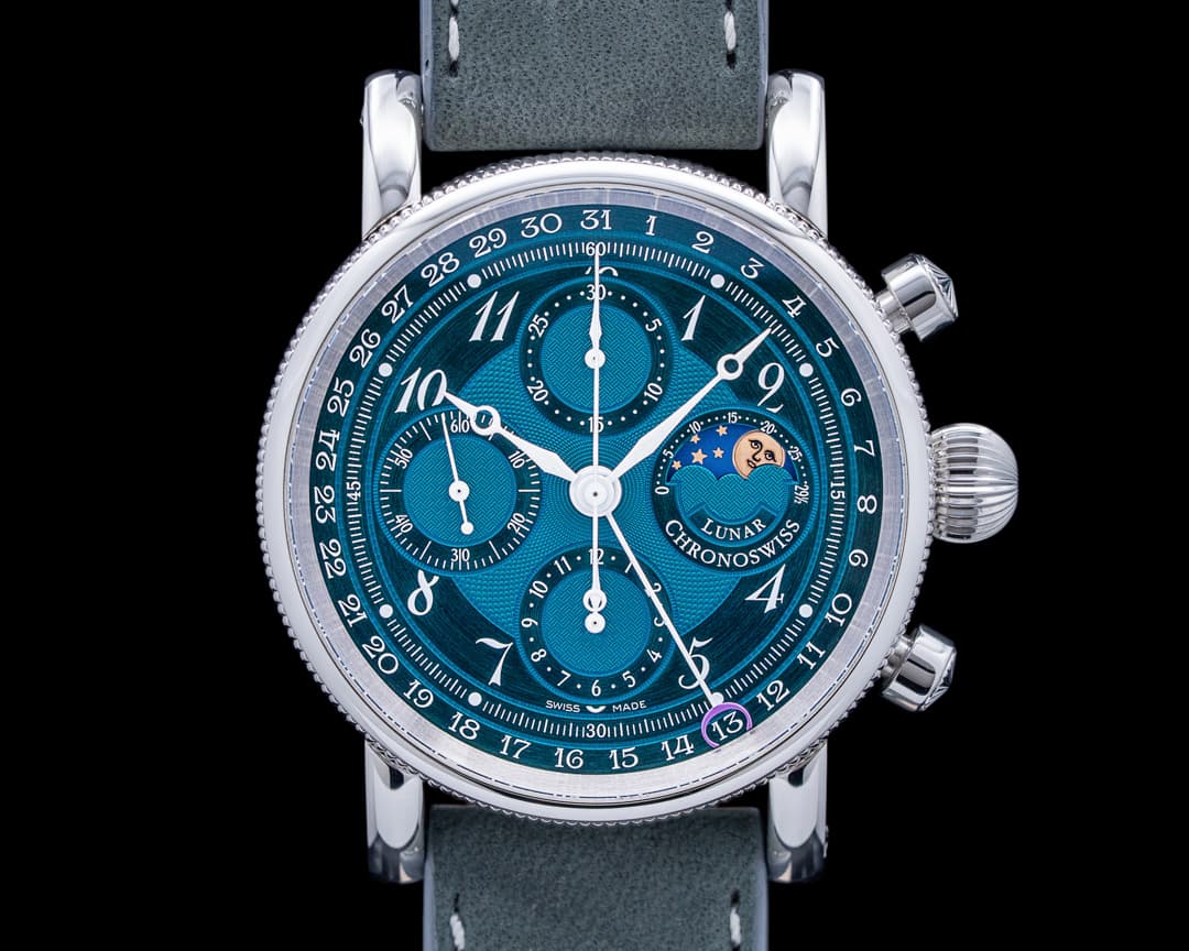 Chronoswiss CLunar Chronograph Aurora SS Green Dial 2026