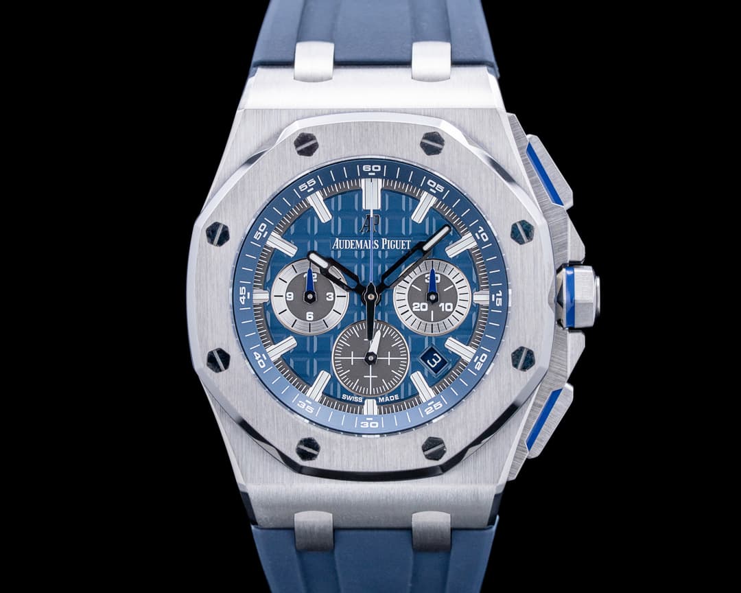 Audemars Piguet 26480TI Royal Oak Offshore Titanium Blue Dial