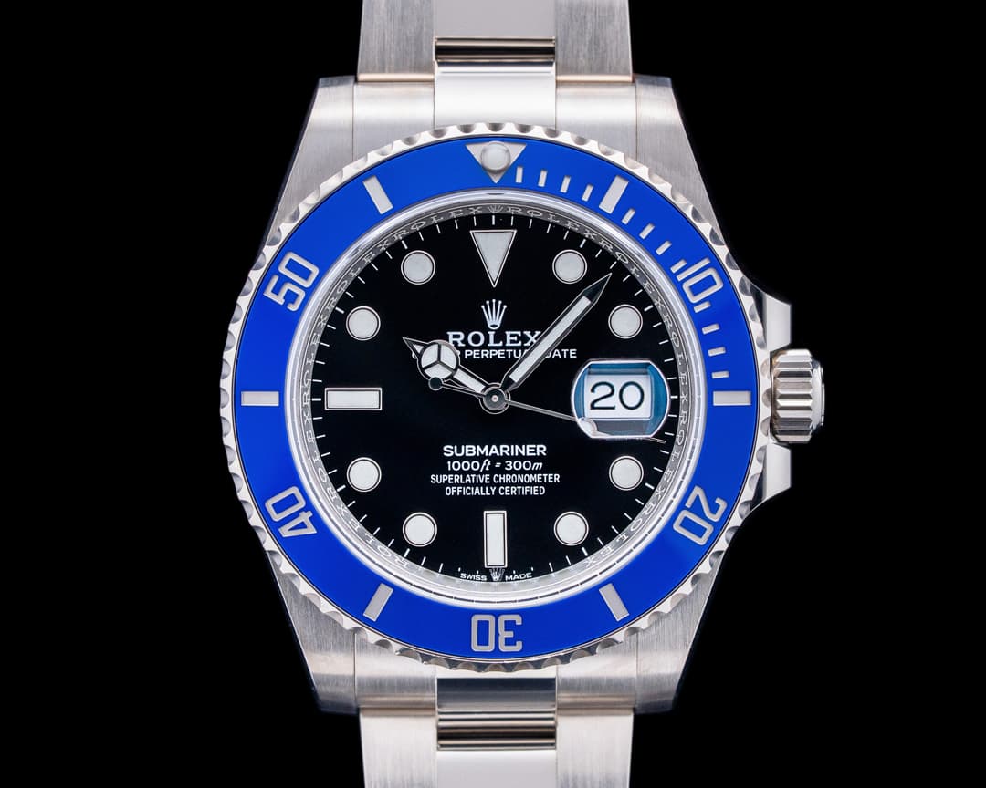 Rolex 126619LB Submariner Date 18K White Gold Black Dial