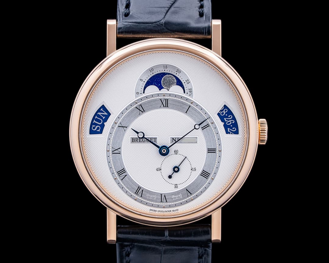 Image of Breguet 7337BR Classique Calendrier 18K Rose Gold Silver Dial 2025