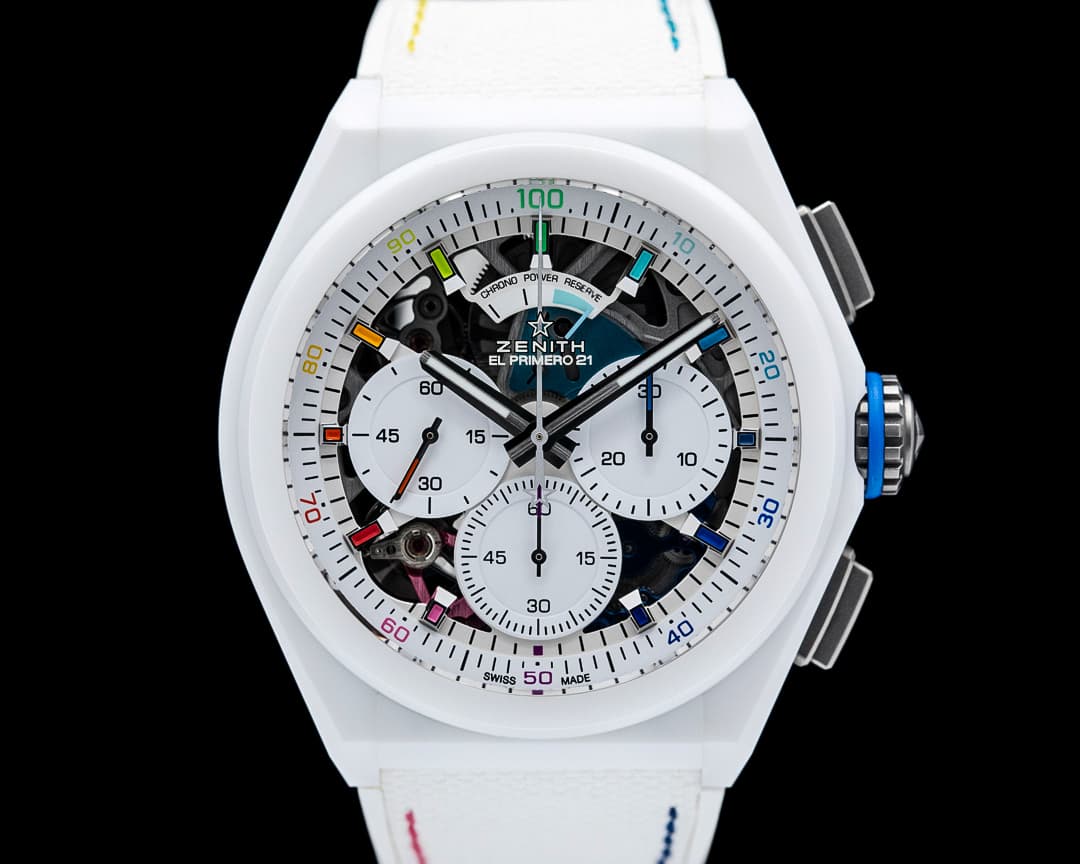 Image of Zenith Defy 21 Chroma II White Ceramic Skeleton Dial 2025 LIMITED
