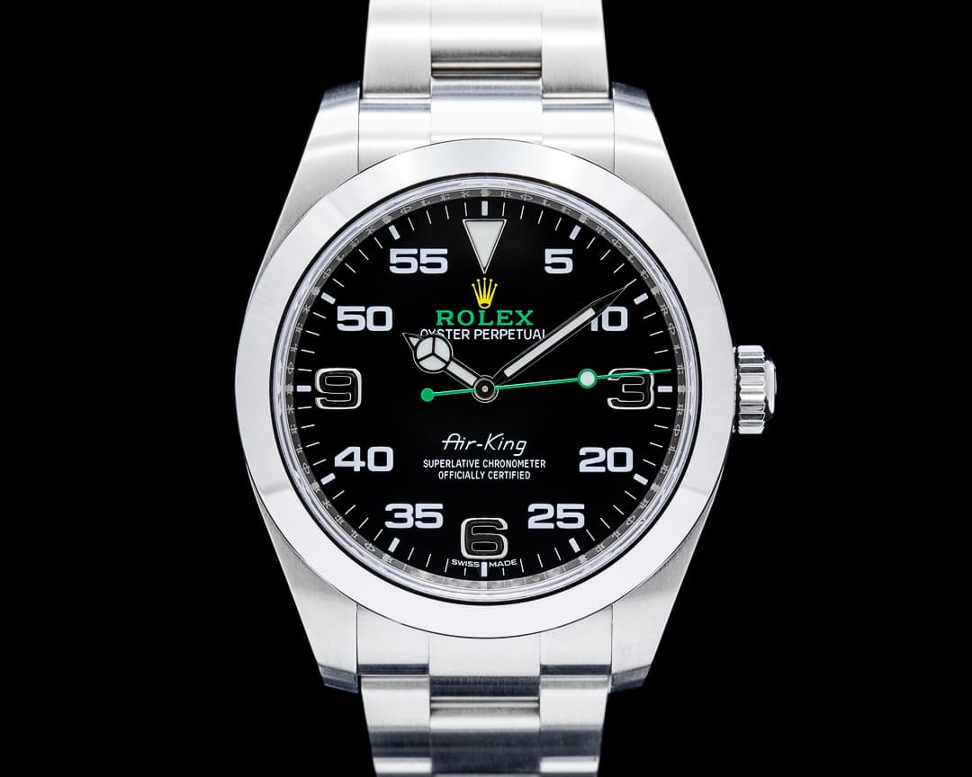 Image of Rolex 116900 Air-King SS Black Dial