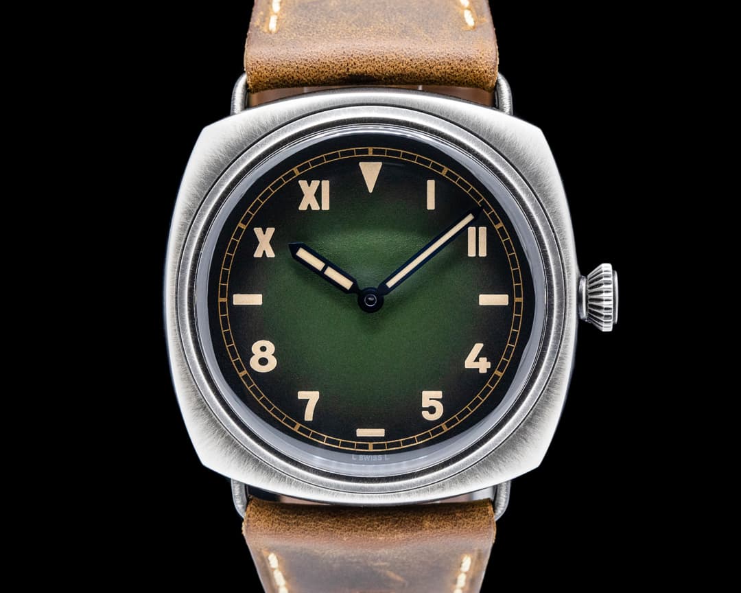 Panerai PAM01349 Radiomir California Brunito 8 Days SS Green Dial LIMITED