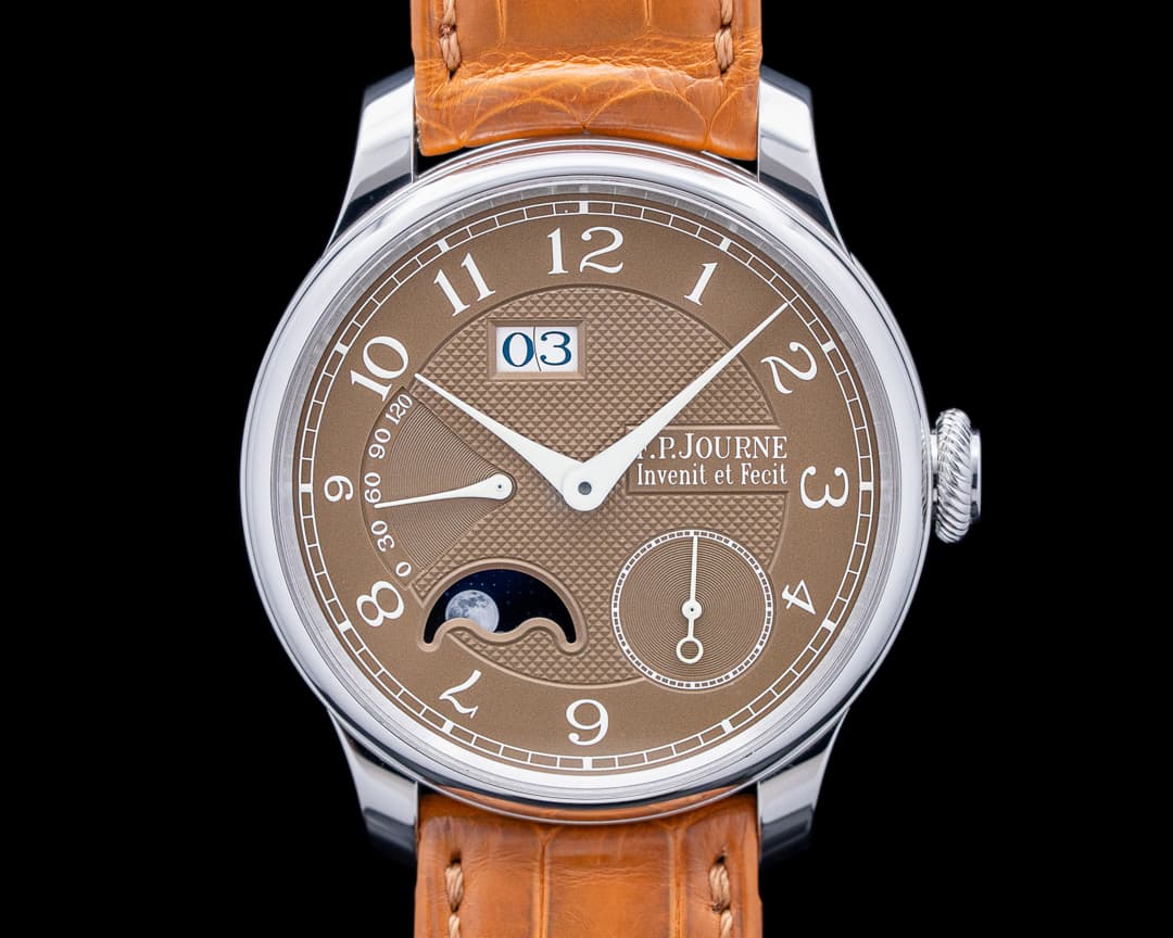 F. P. Journe AL2 Automatique Lune Havana Platinum Brown Dial