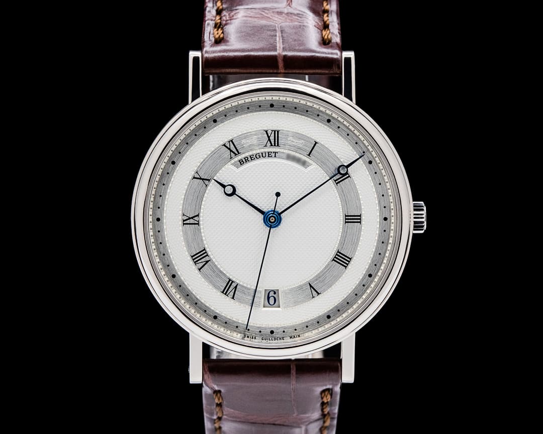 Breguet 5930BB Classique 18K White Gold Silver Dial