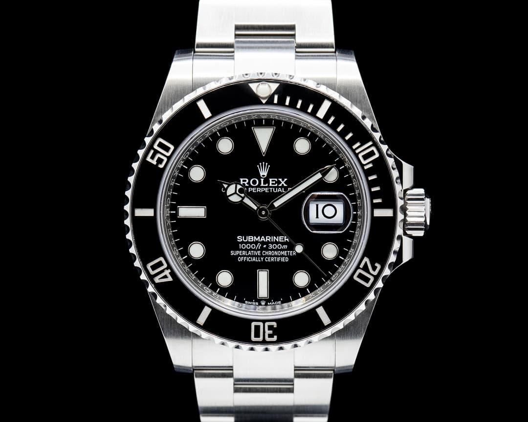 Image of Rolex 126610LN Submariner Ceramic SS Black Dial