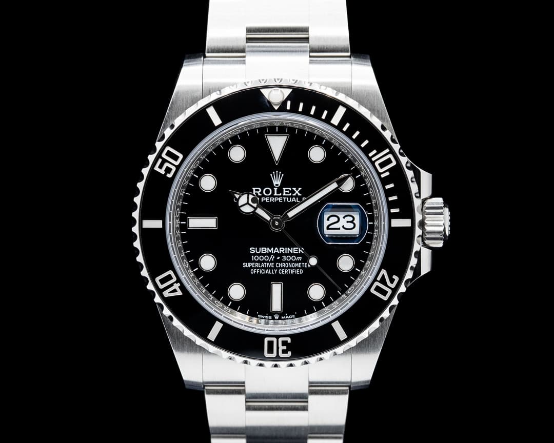 Rolex 126610LN Submariner Ceramic SS Black Dial 2025