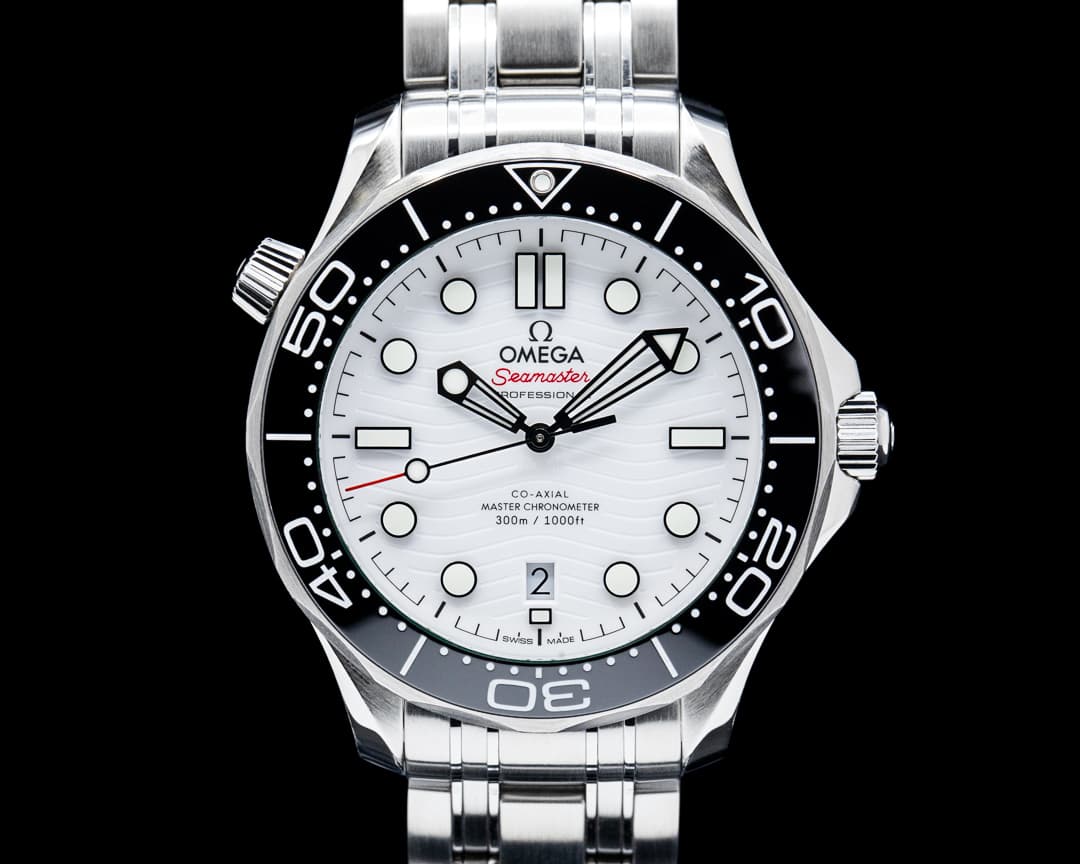 Image of Omega Seamaster Diver 300M SS White Dial