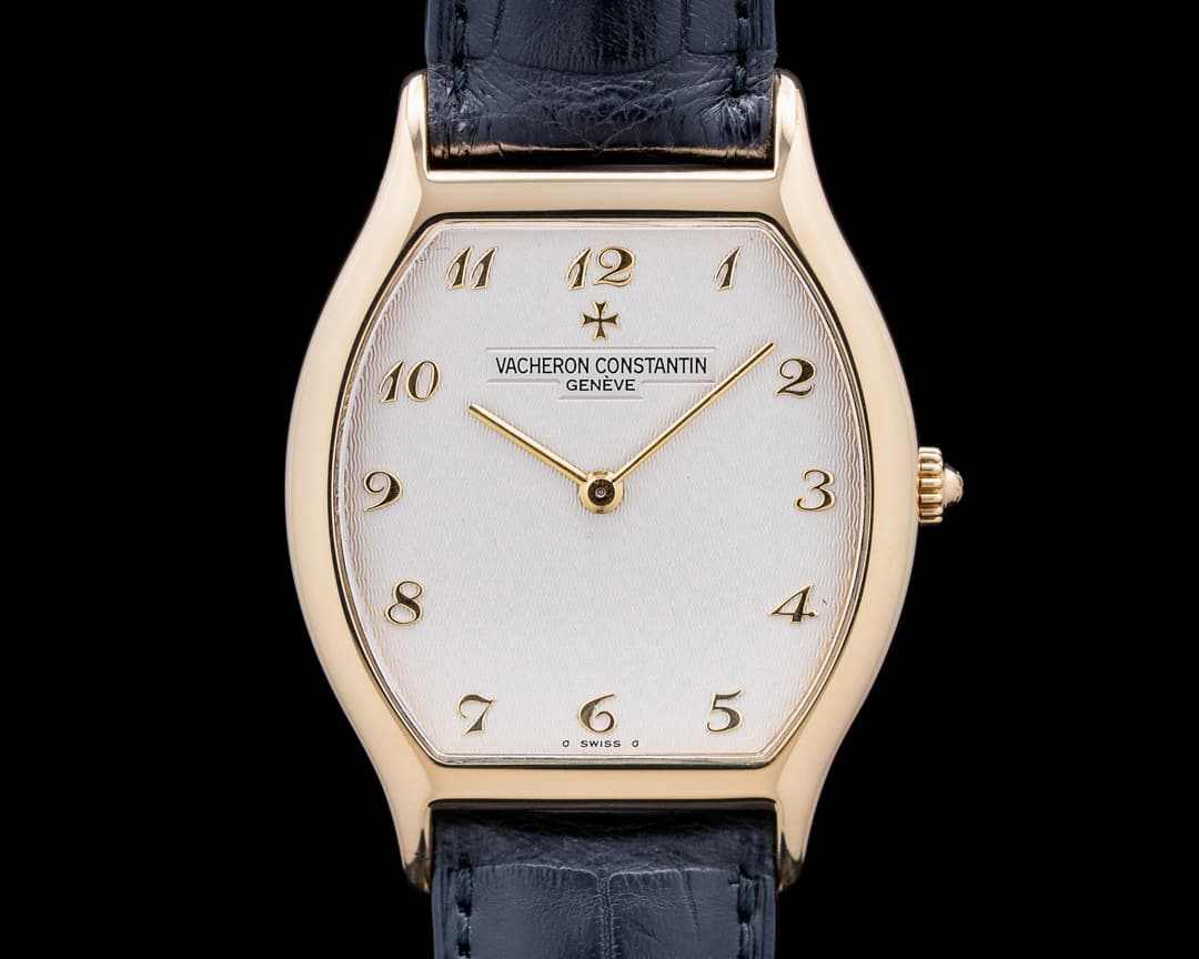 Vacheron Constantin 31150/000J Malte Tonneau 18K Yellow Gold Ivory Dial