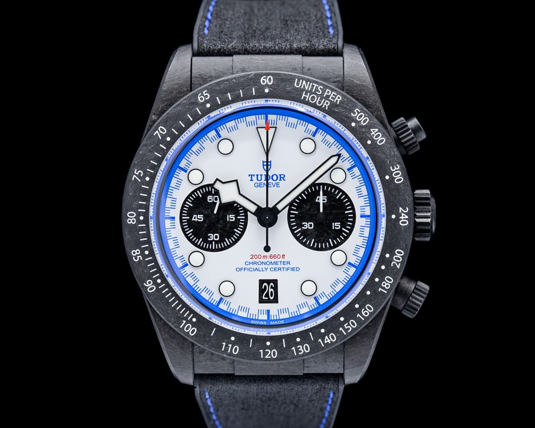 Tudor 79377KN Black Bay Chrono "Carbon 25" White Dial 2025 LIMITED