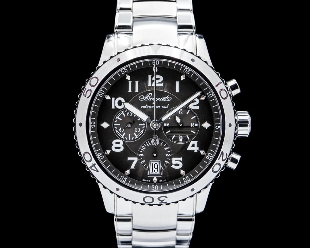 Breguet 3810ST Type XXI Flyback Chronograph SS Gray Dial