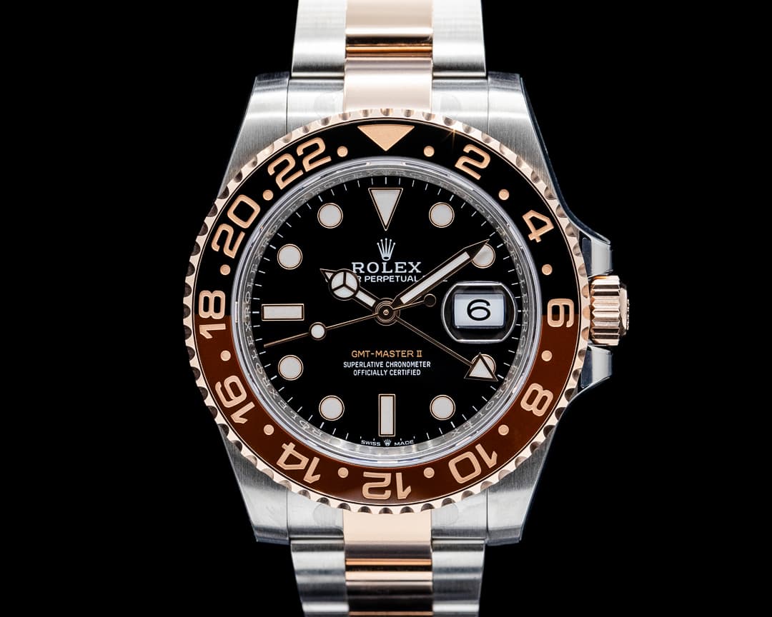 Rolex 126711CHNR GMT-Master II SS / 18K Everose Gold Black Dial 2026