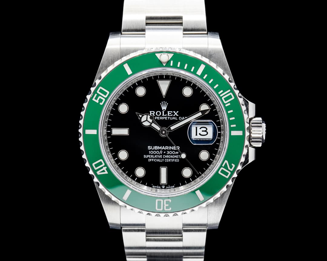 Image of Rolex 126610LV Submariner Date "Starbucks" SS Black Dial