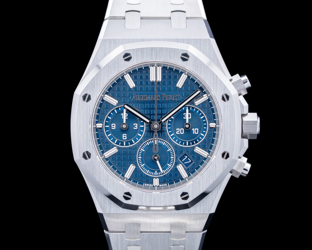 Audemars Piguet 26715ST Royal Oak Chronograph SS Blue Dial
