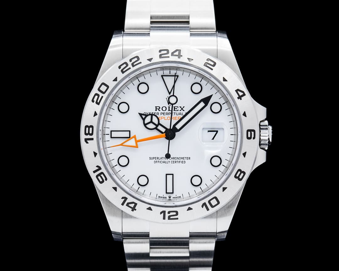 Rolex 226570 Explorer II SS White Dial