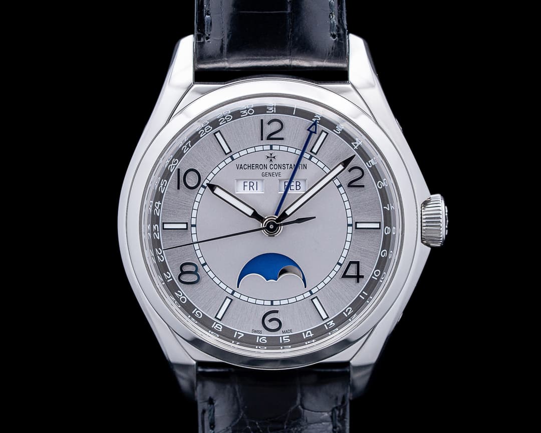 Vacheron Constantin 4000E Fiftysix Complete Calendar SS Silver Dial