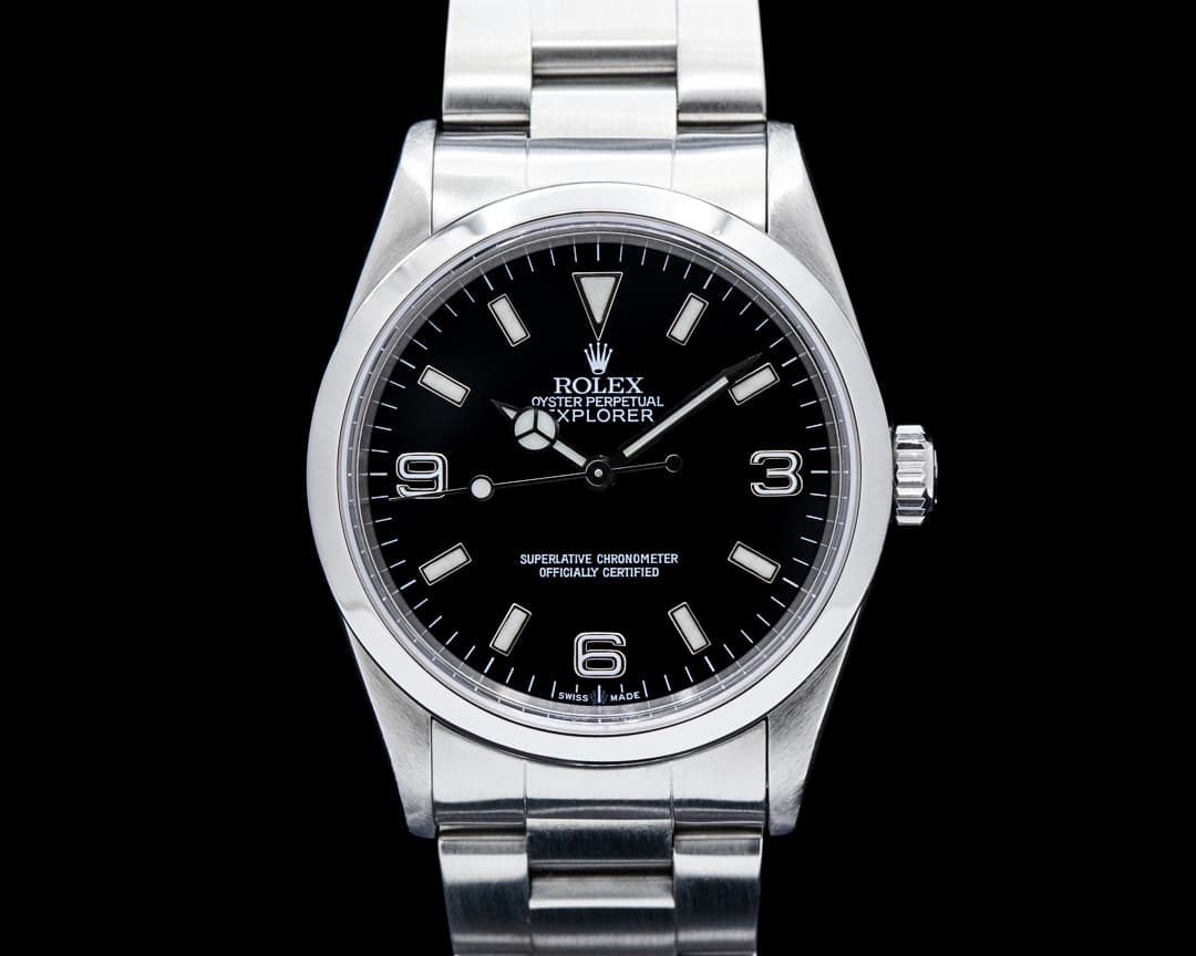 Image of Rolex 14270 Explorer 36MM SS Black Dial Circa. 1999