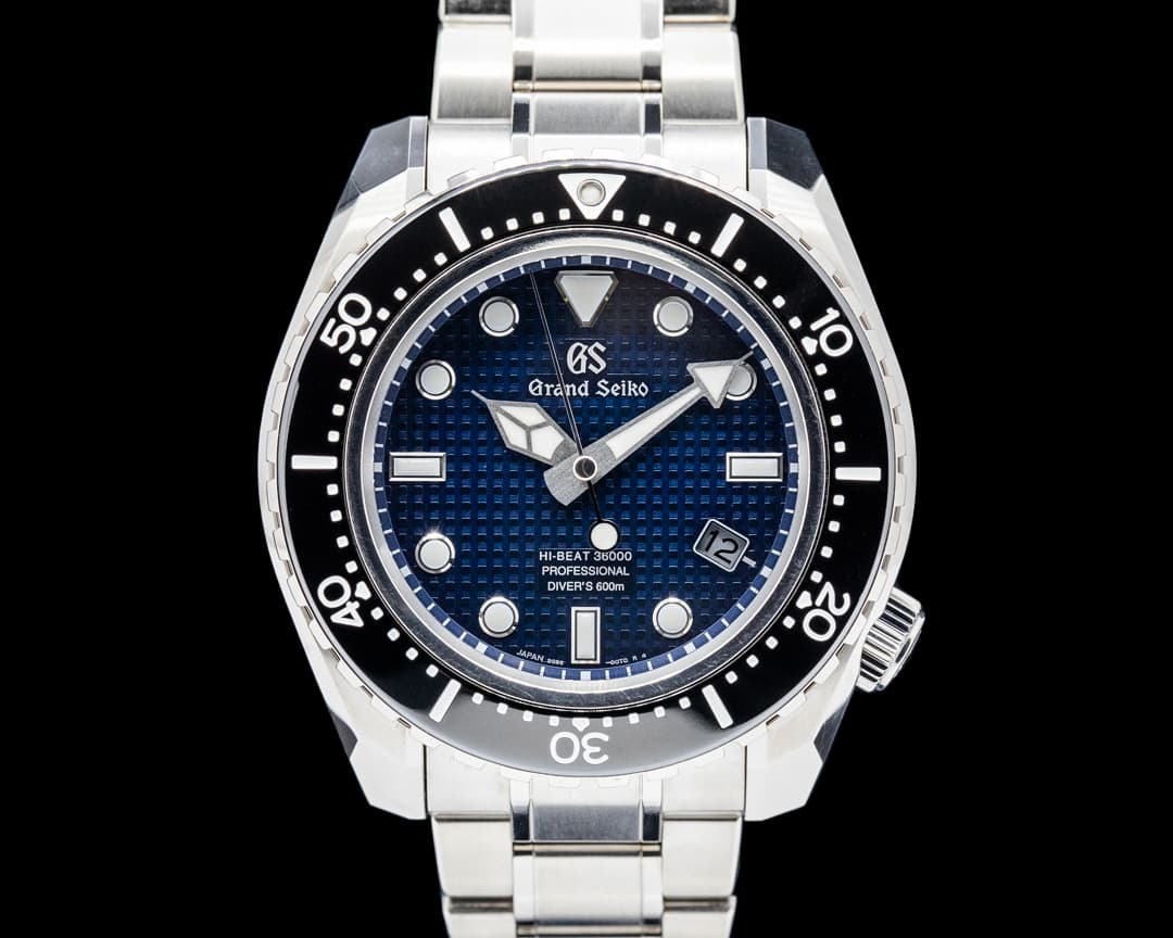 Grand Seiko SBGH257 Sport Hi-Beat Titanium Blue Dial LIMITED