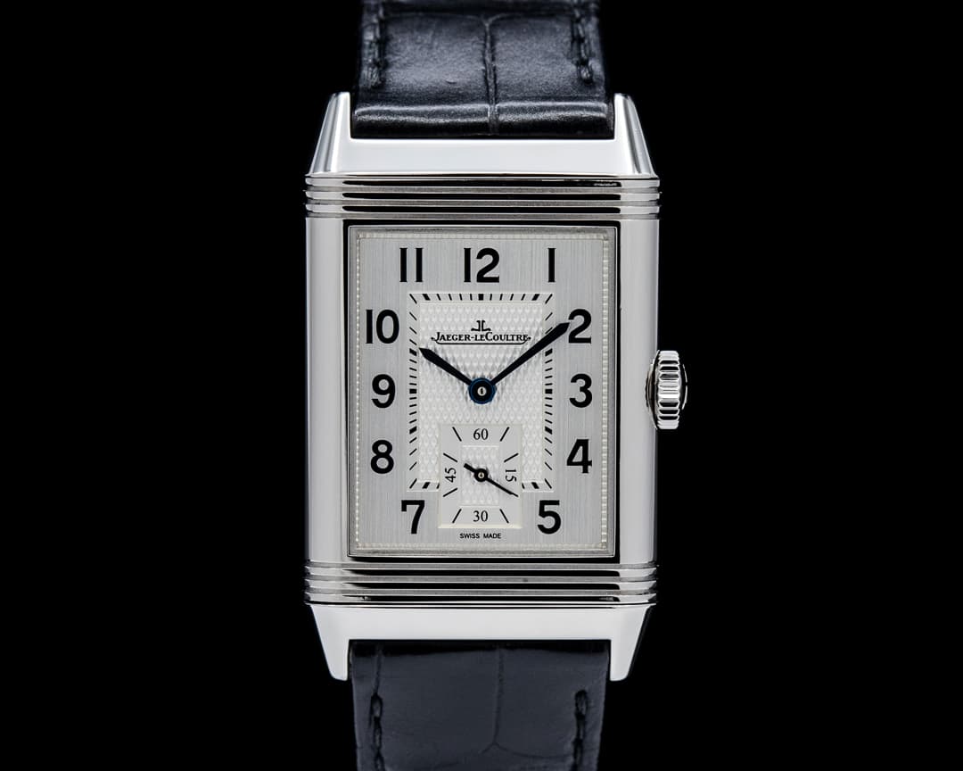 Image of Jaeger-LeCoultre Q3858520 Reverso Classic Large Small Seconds SS Silver Dial
