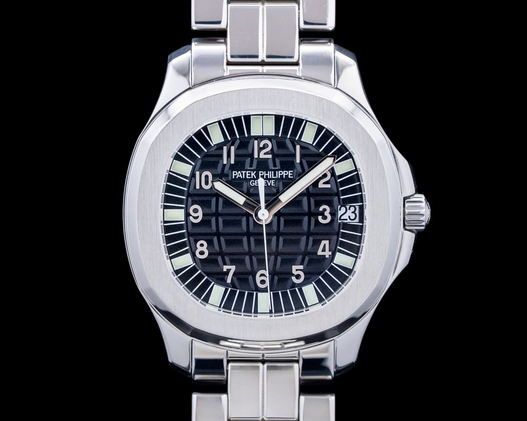 Image of Patek Philippe 5065A-001 Aquanaut Jumbo SS Black Dial