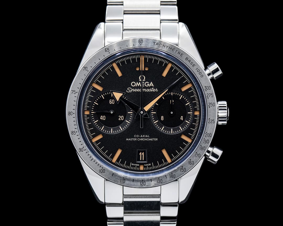 Image of Omega Speedmaster 57 Co-Axial Master Chronometer SS Black Dial
