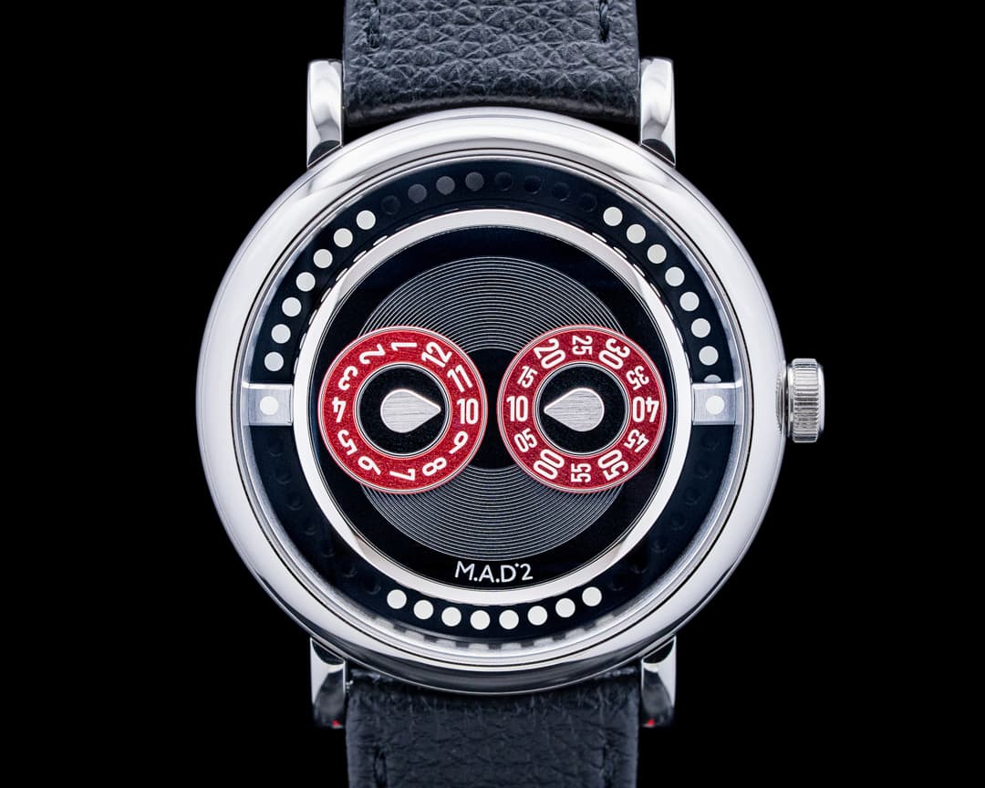 Image of MB&F M.A.D 2 Eric Giroud Edition SS Black Dial LIMITED UNWORN