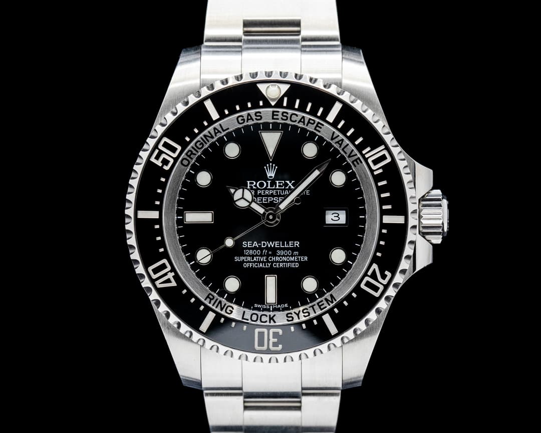 Rolex 116660 Deepsea Sea-Dweller SS Black Dial