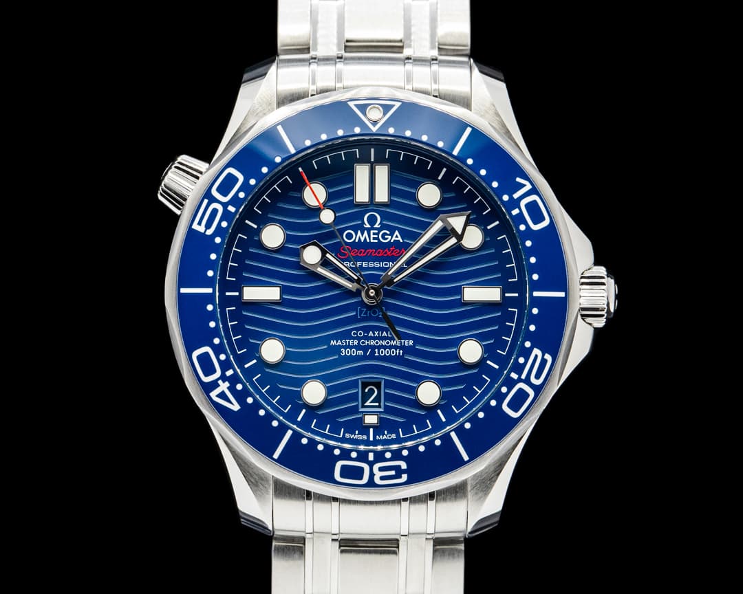 Image of Omega Seamaster Diver 300M 42MM SS Blue Dial