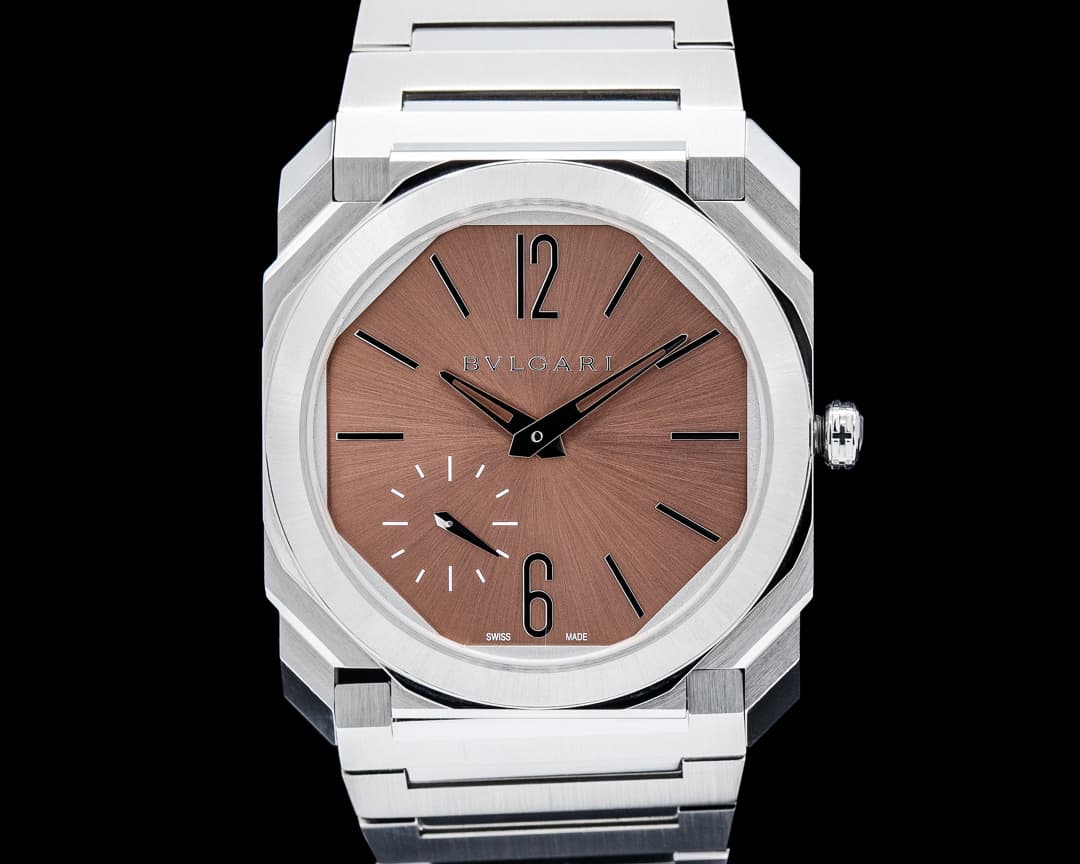 Bulgari 103856 Octo Finissimo Automatic SS Salmon Dial