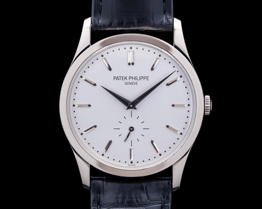 Image of Patek Philippe 5196G-001 Calatrava White Gold Silver Dial