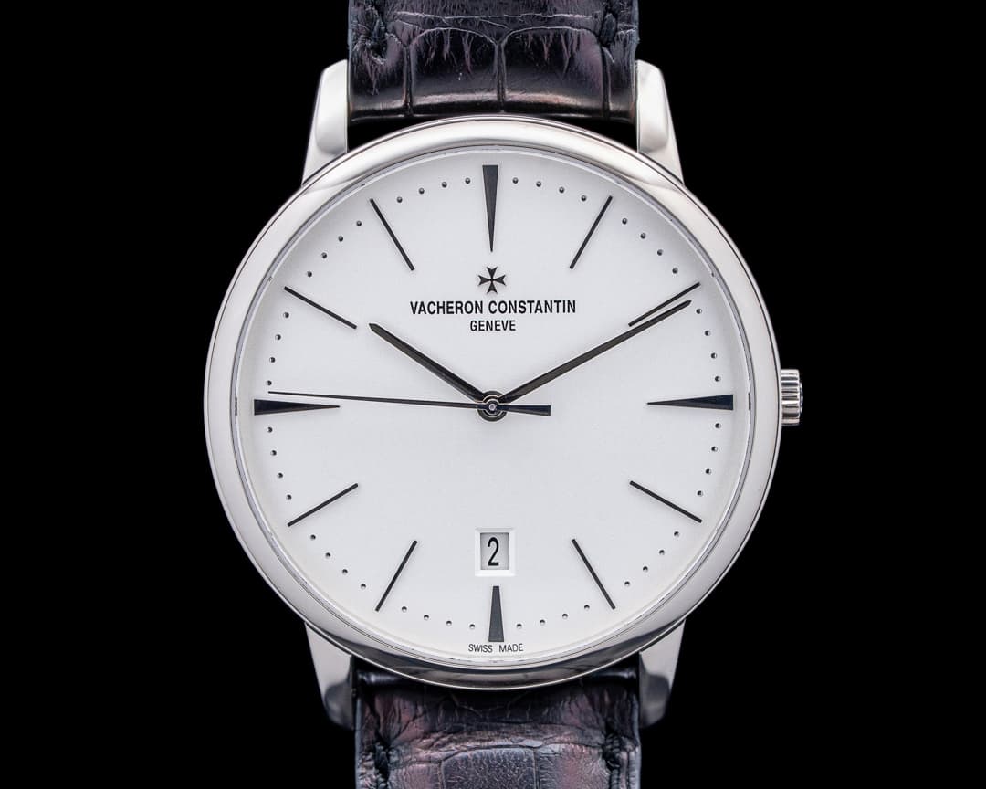 Vacheron Constantin 85180 Patrimony 18K White Gold Silver Dial