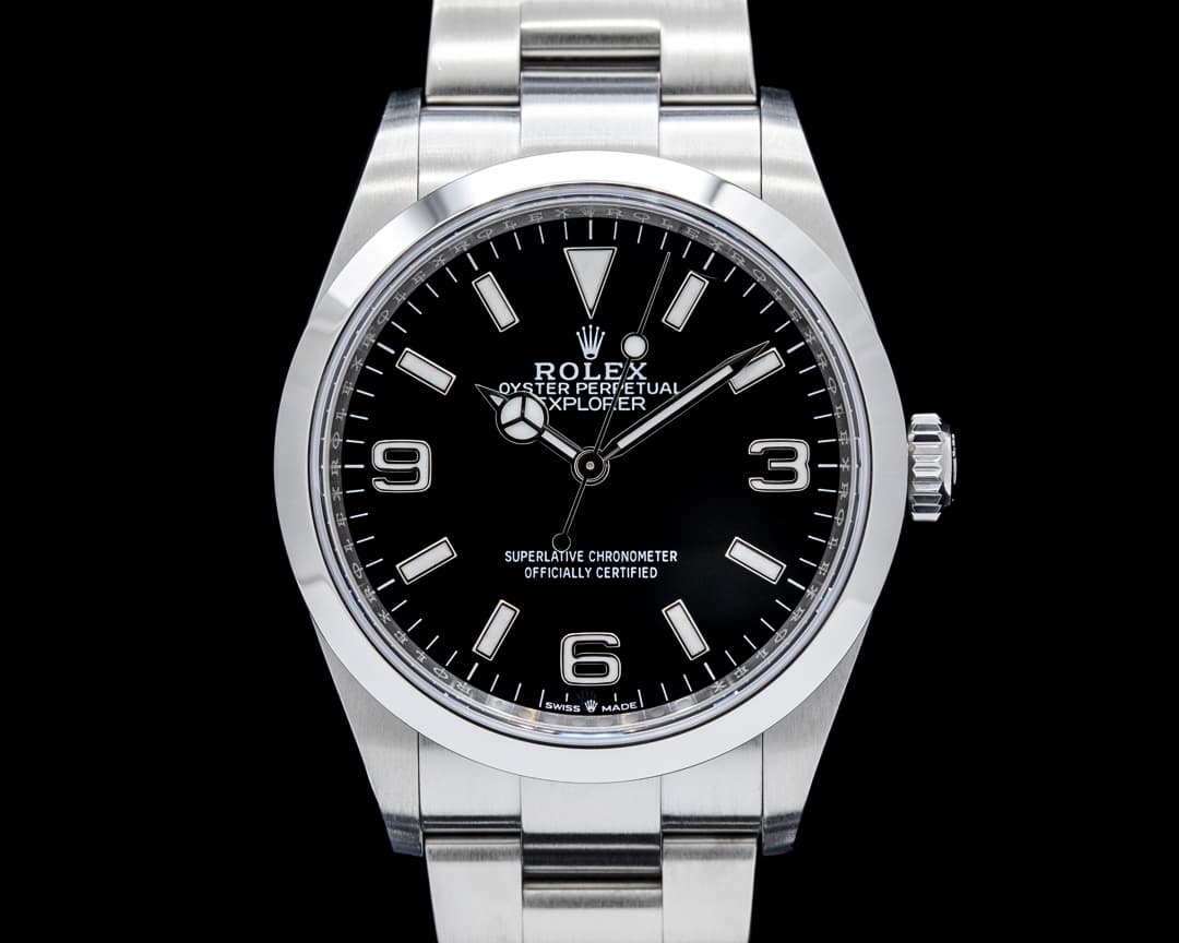 Rolex 124270 Explorer 36MM SS Black Dial