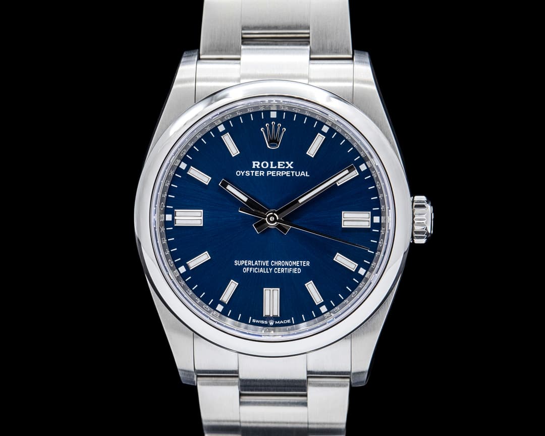Rolex 126000 Oyster Perpetual SS Blue Dial