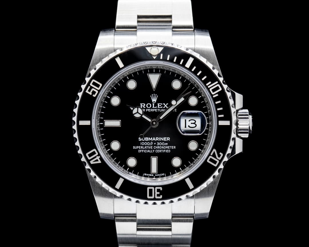 Rolex 116610LN Submariner Date Ceramic SS Black Dial