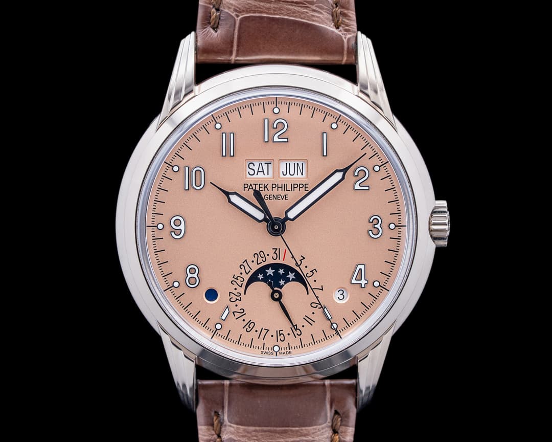 5320G Grand Complications Perpetual Calendar 18K WG Salmon Dial