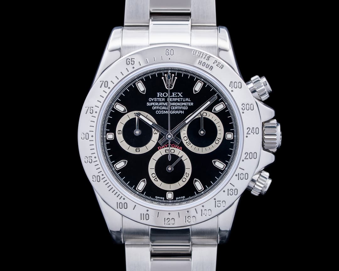 Rolex 116520 Daytona SS Black Dial Circa. 2007