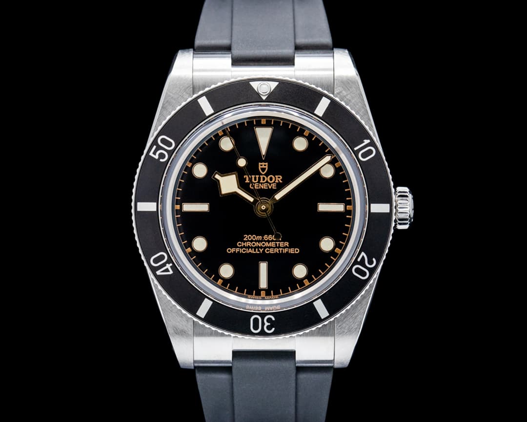 Image of Tudor 79000N Black Bay 54 SS Black Dial
