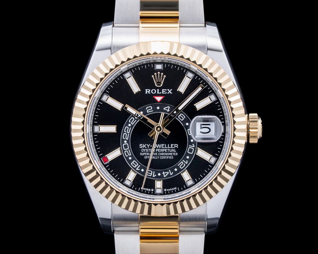 Rolex 336933 Sky-Dweller SS / 18K YG SS Black Dial 2025