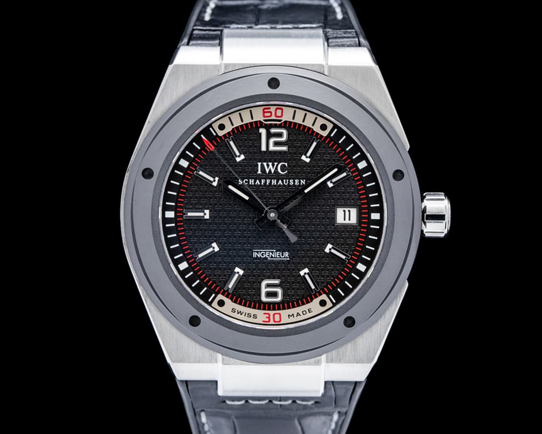 Image of IWC IW323401 Ingenieur Automatic SS Black Dial