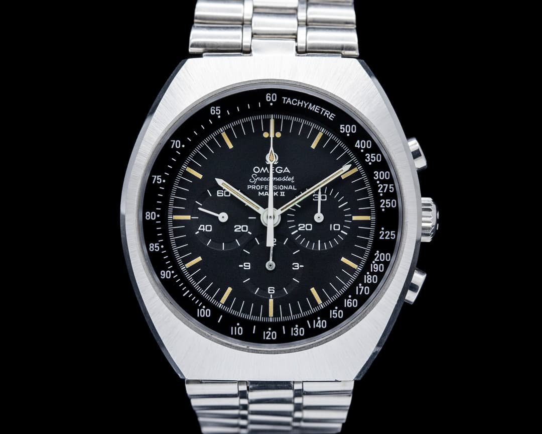 Image of Omega 145.014 Speedmaster Mark II SS Black Dial