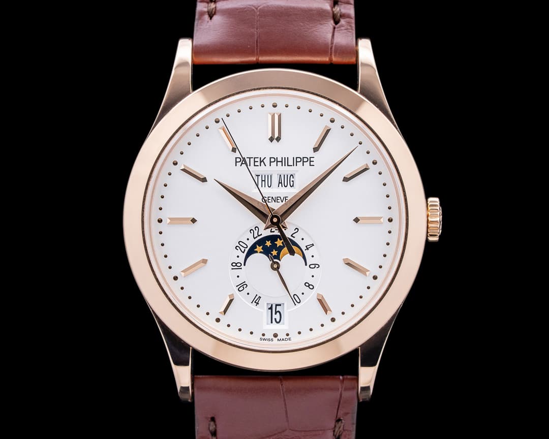 Patek Philippe 5396R-011 Annual Calendar 18K Rose Gold Silver Dial