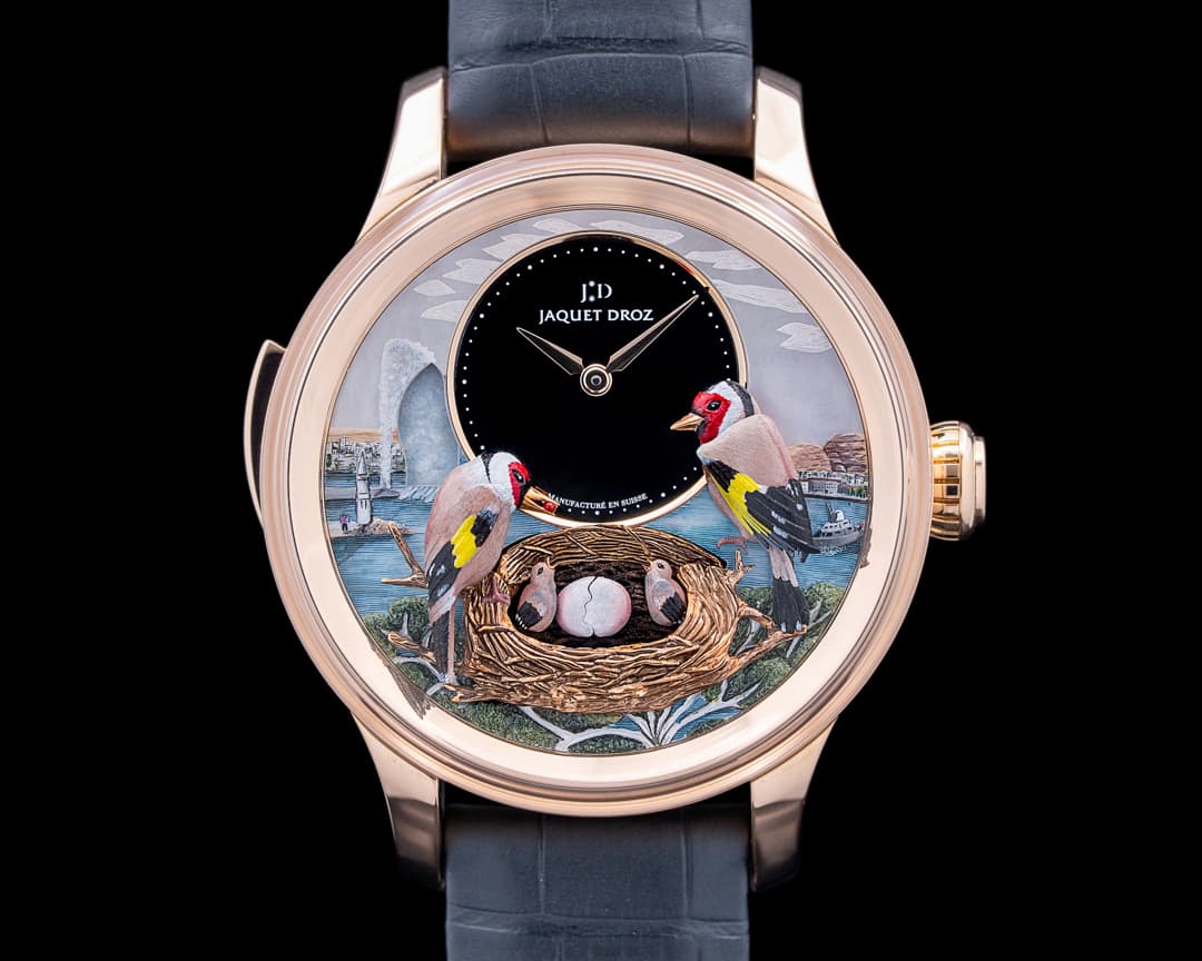 Bird Repeater Automata 18K RG Black Onyx UNWORN 2026
