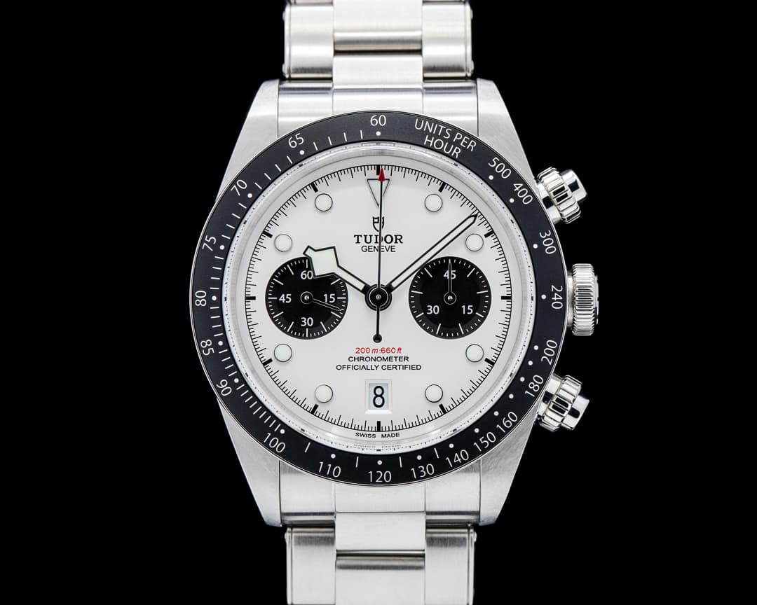 Image of Tudor 79360N Black Bay Chronograph SS Silver Dial