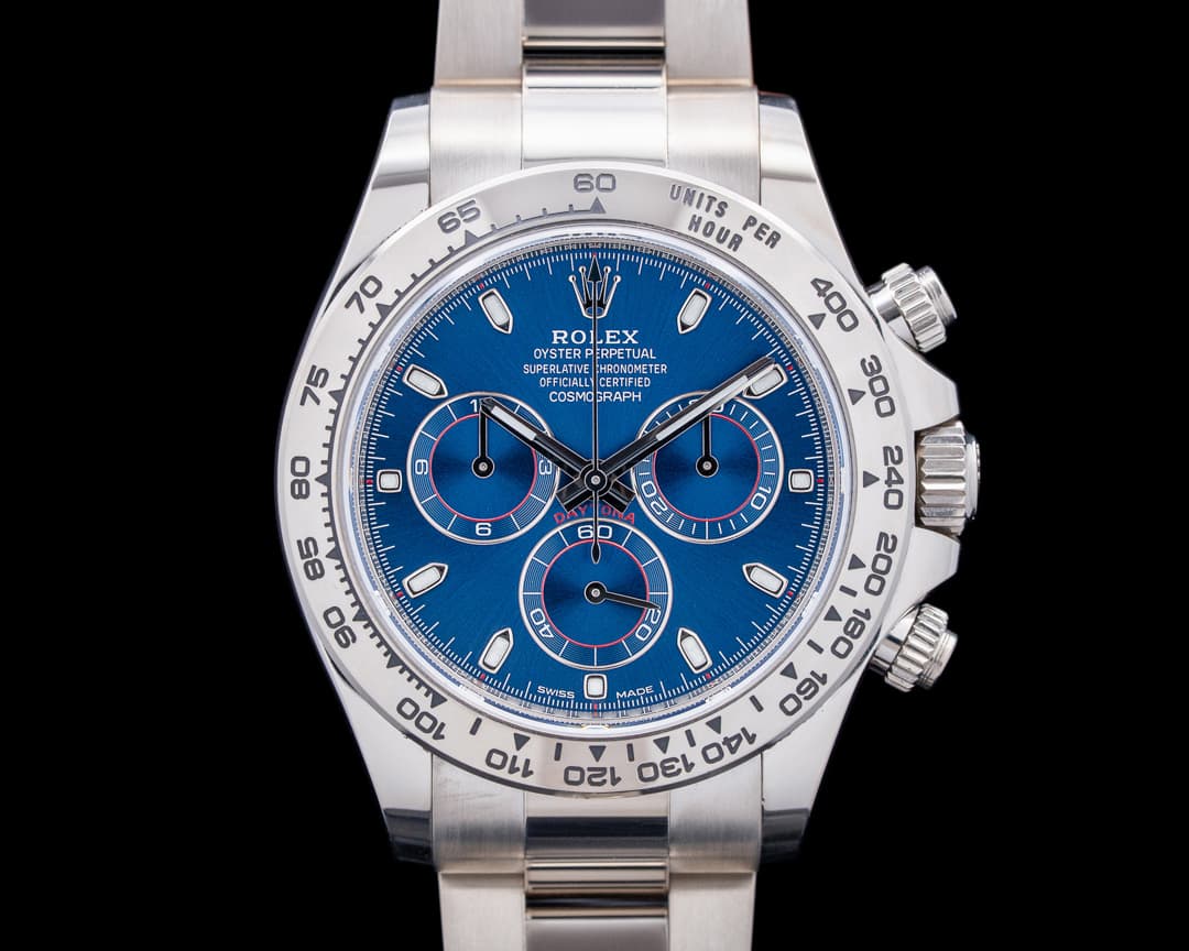Image of Rolex 116509 Daytona 18K White Gold Blue Dial