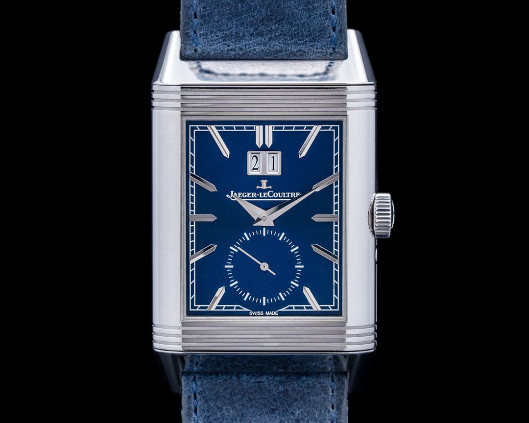 Jaeger-LeCoultre Q714845J Reverso Tribute Geographic SS Blue Dial 2025